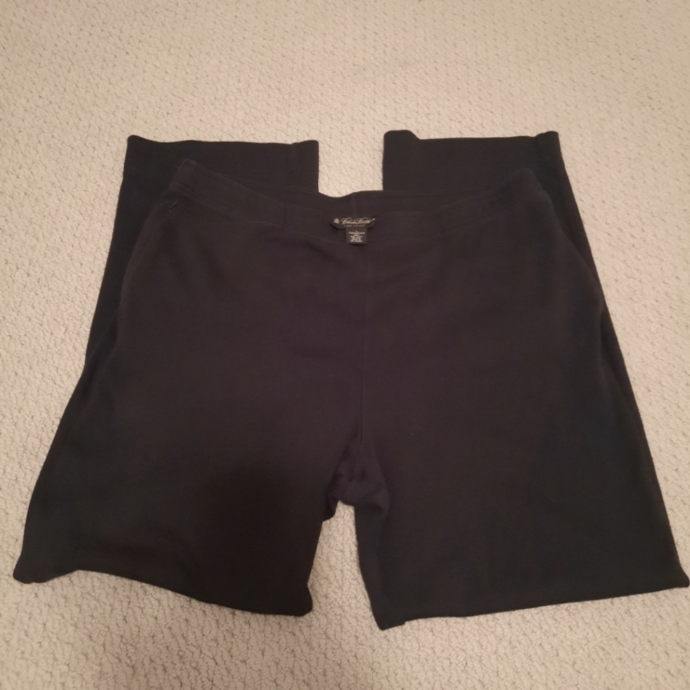 Brooks Brothers, black, Women's Performance Knit pants, size Medium, preowned